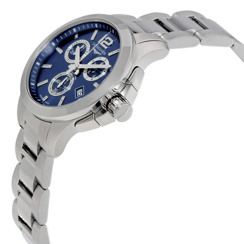 Longines Conquest Chronograph Blue Dial Unisex Watch #L3.379.4.96.6 - Watches of America #2