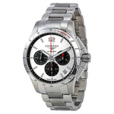 Longines Conquest Chronograph Silver Dial Stainless Steel Men's #L36974066 - Watches of America