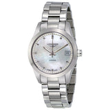 Longines Conquest Classic Automatic Mother of Pearl Dial Ladies Watch #L23854876 - Watches of America