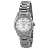 Longines Conquest Classic Automatic Silver Dial Ladies Watch L22854766#L2.285.4.76.6 - Watches of America
