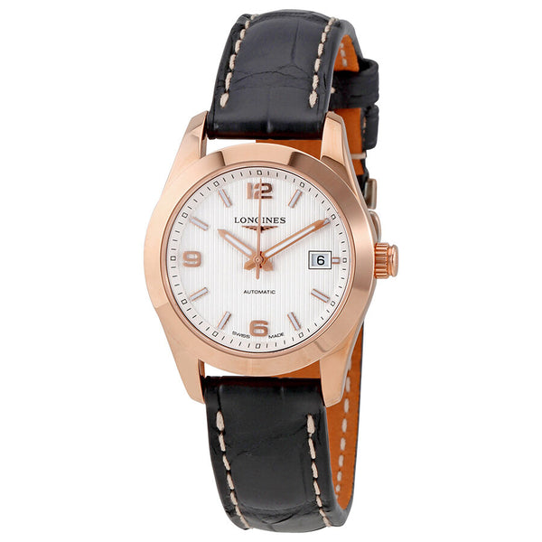 Longines Conquest Classic Silver Dial Automatic Ladies Watch L22858763#L2.285.8.76.3 - Watches of America