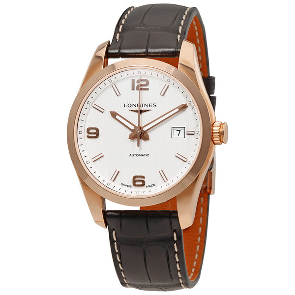 Longines Conquest Classic Automatic Silver Dial Men's Watch #L27858763 - Watches of America