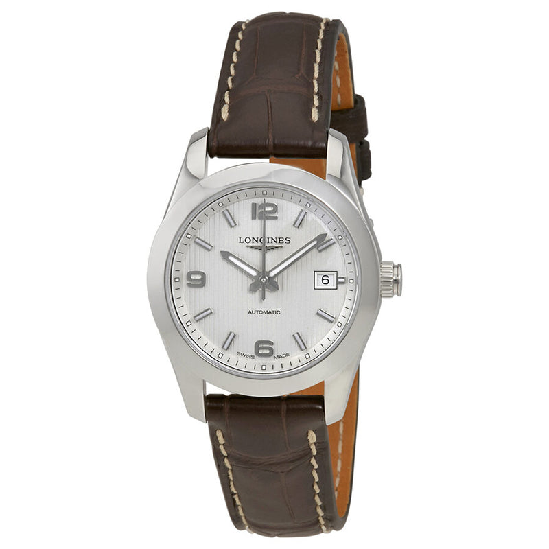 Longines Conquest Classic Silver Dial Ladies Watch L22854763#L2.285.4.76.3 - Watches of America