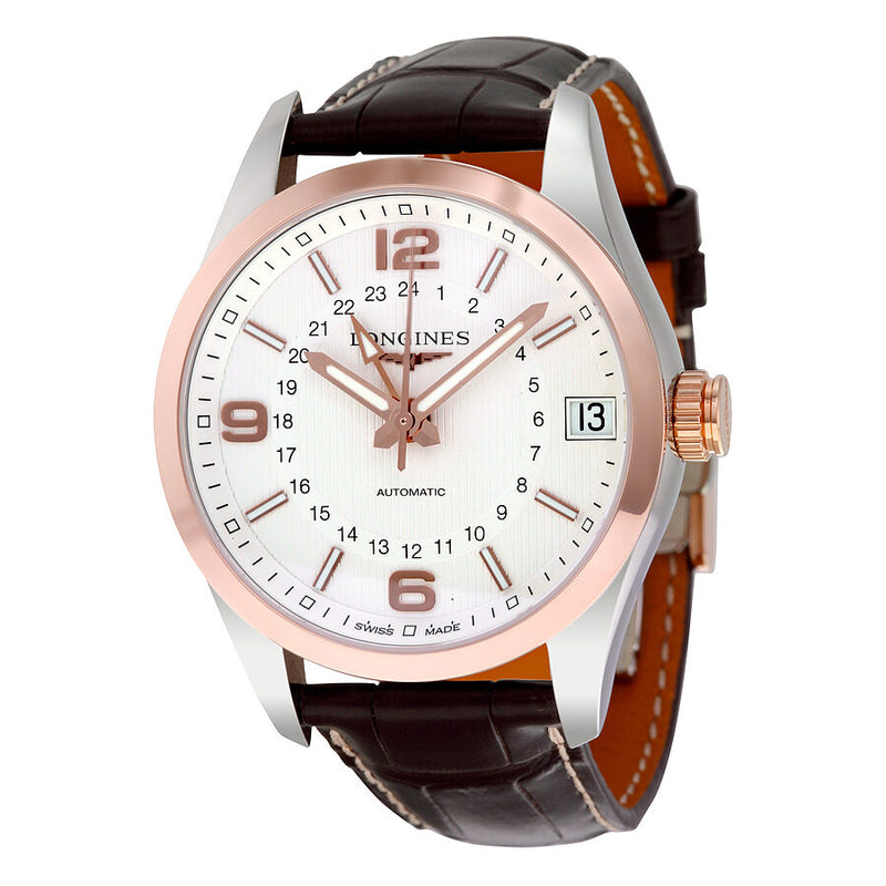 Longines Conquest Classic Automatic White Dial Men's Watch #L27995763 - Watches of America