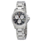 Longines Conquest Chronograph Quartz Silver Dial Men's Watch #L33794796 - Watches of America