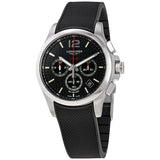 Longines Conquest V.H.P. Perpetual Chronograph Quartz Black Carbon Dial Men's Watch #L37174669 - Watches of America