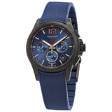 Longines Conquest V.H.P. Perpetual Chronograph Quartz Blue Dial Men's Watch #L37172969 - Watches of America