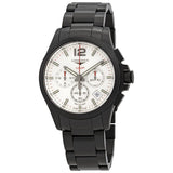Longines Conquest V.H.P. Perpetual Chronograph Quartz Silver Dial Men's Watch #L37172766 - Watches of America