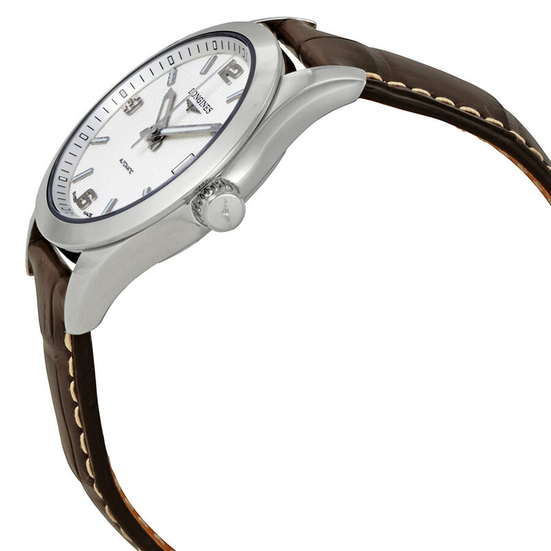 Longines Conquest Automatic Silver Dial Ladies Watch #L2.385.4.76.3 - Watches of America #2