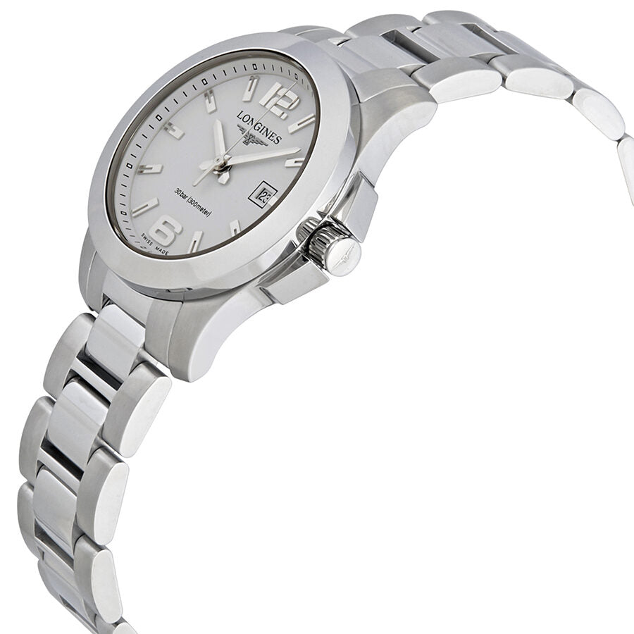 Longines Conquest White Dial Ladies Watch L3.277.4.16.6 Watches