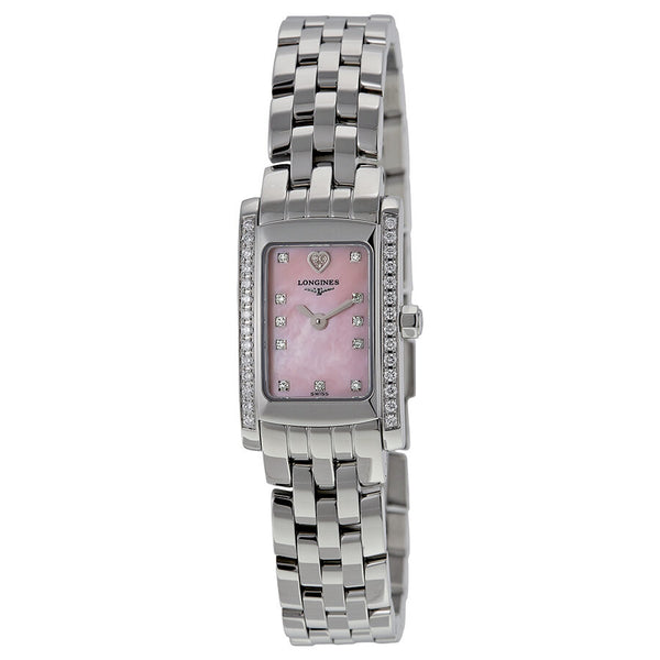 Longines Dolce Vita Pink Mother of Pearl Stainless Steel Ladies