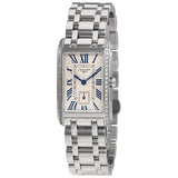 Longines Dolce Vita Silver Textured Dial Ladies Watch #L55120716 - Watches of America