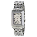 Longines Dolce Vita White Dial Stainless Steel Ladies Watch #L55024716 - Watches of America