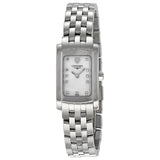 Longines DolceVita Mini White Mother of Pearl Dial Ladies Watch #L5.158.4.94.6 - Watches of America