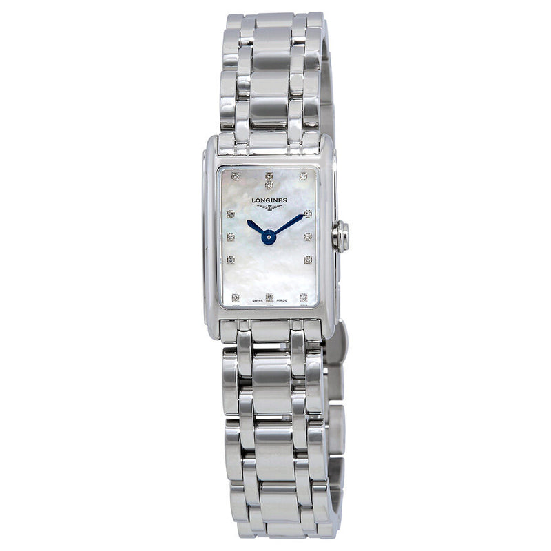 Longines DolceVita Mother of Pearl Diamond Ladies Watch #L52584876 - Watches of America
