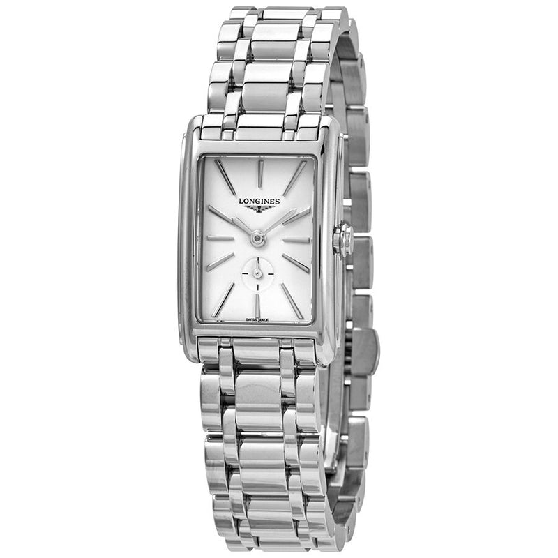 Longines Dolcevita Quartz White Dial Ladies Watch #L52554116 - Watches of America
