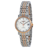 Longines Elegance Automatic Mother of Pearl Dial Ladies Watch #L4.309.5.87.7 - Watches of America