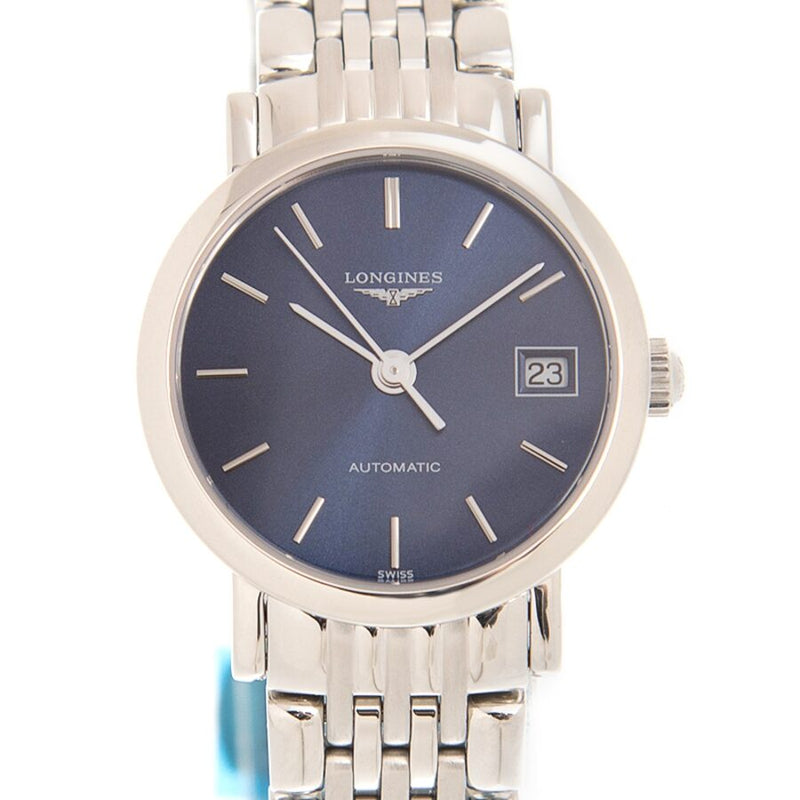 Longines Elegant Automatic Blue Dial Unisex Watch #L4.309.4.92.6 - Watches of America