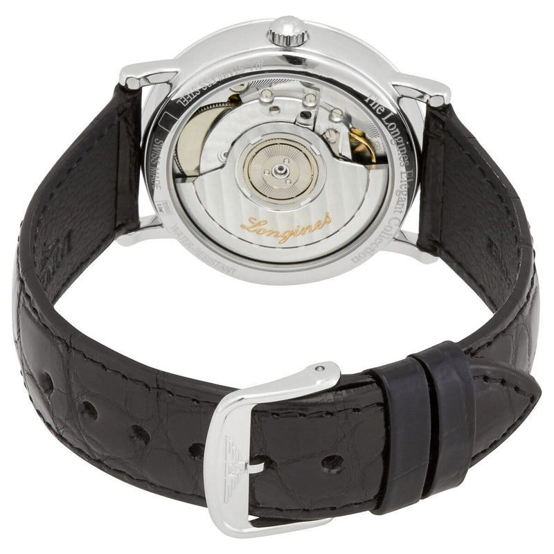 Longines Elegant Automatic Diamond Black Dial Ladies Watch #L4.809.4.57.2 - Watches of America #3