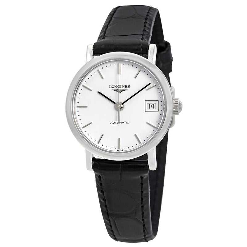 Longines Elegant Automatic White Dial Ladies Watch #L4.309.4.12.2 - Watches of America