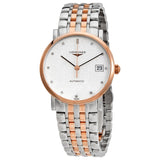 Longines Elegant Diamond Silver Dial Ladies Watch #L4.809.5.77.7 - Watches of America