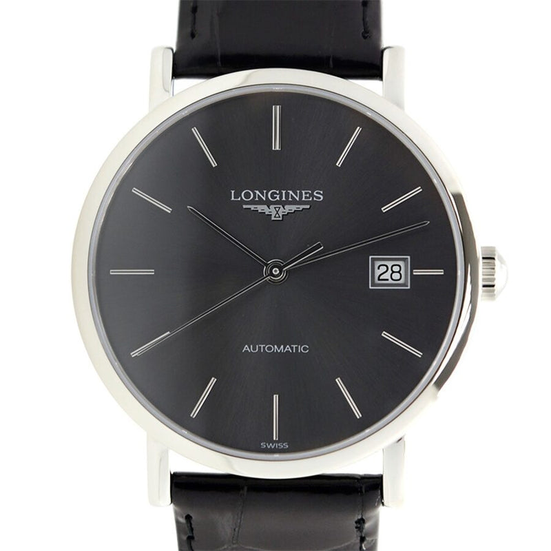 Longines Elegant Grey Dial Men's Watch #L4.810.4.72.2 - Watches of America #2