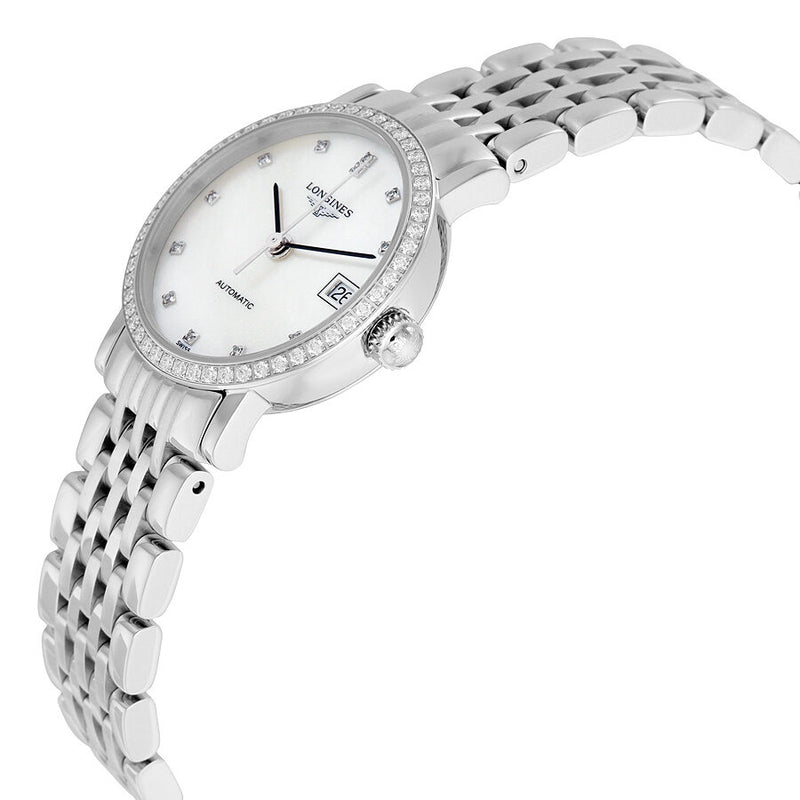 Longines Elegant Automatic Mother of Pearl Ladies Watch #L43090876 - Watches of America #2