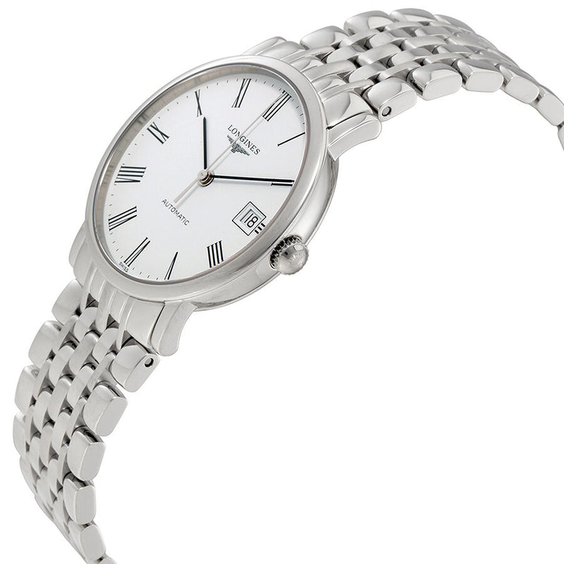Longines Elegant Automatic White Dial Ladies Steel Watch #L4.809.4.11.6 - Watches of America #2