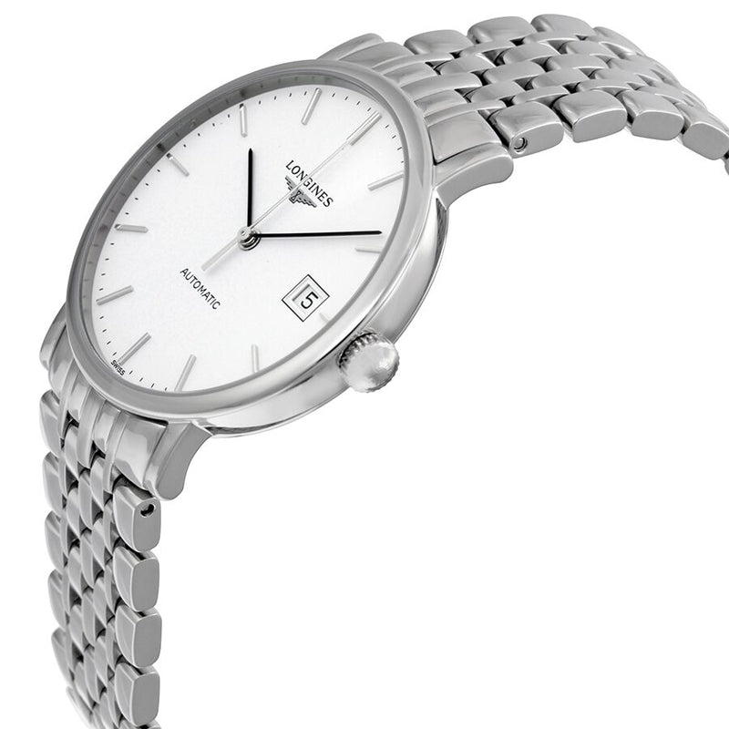 Longines Elegant White Dial Stainless Steel Automatic 37 mm Watch #L481041236 - Watches of America #2