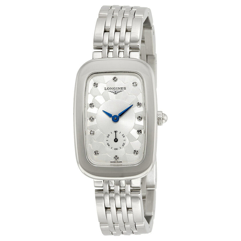 Longines Equestrian Boucle Silver Dial Ladies Watch #L6.142.4.77.6 - Watches of America