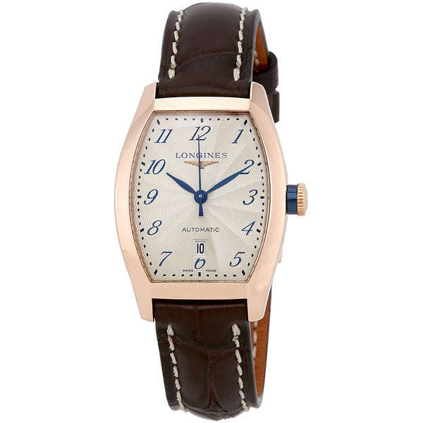 Longines Evidenza Cream Dial Automatic Ladies Watch #L2.142.8.73.4 - Watches of America