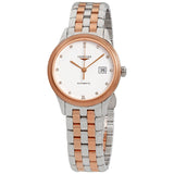 Longines Flagship Automatic Diamond White Dial Ladies Watch #L4.374.3.99.7 - Watches of America