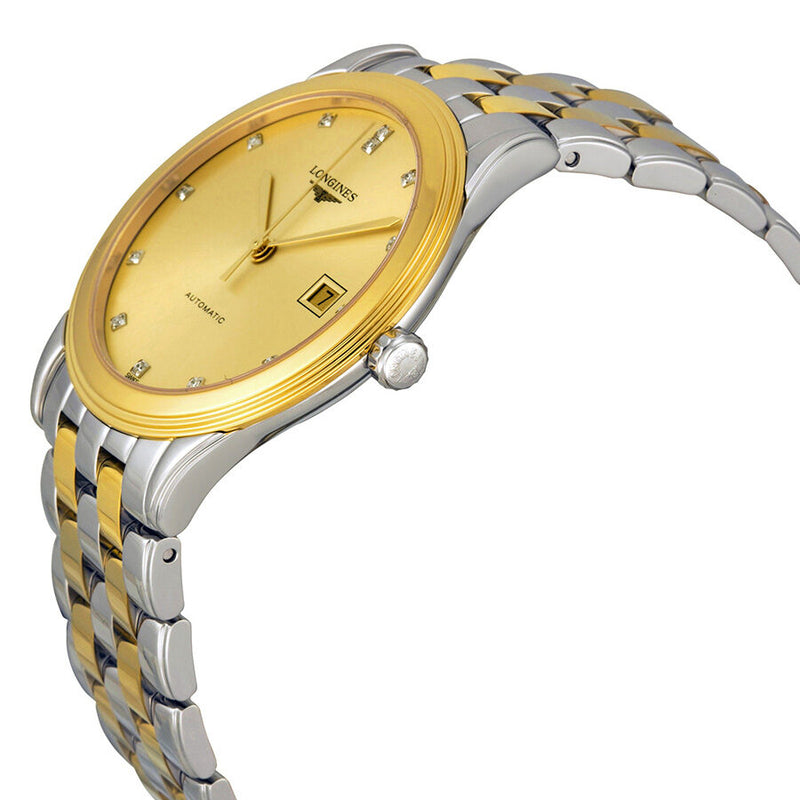 Longines Flagship Automatic Gold Dial Men's Watch #L4.874.3.37.7 - Watches of America #2
