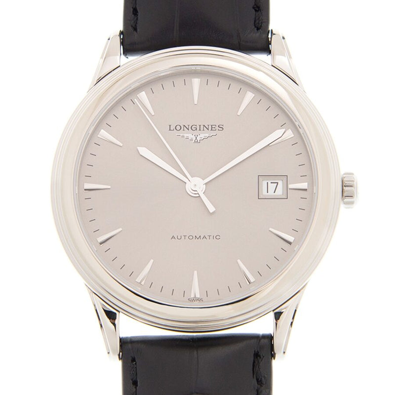 Longines Flagship Automatic Grey Dial Unisex Watch #L4.974.4.72.2 - Watches of America