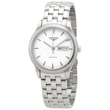 Longines Flagship Automatic White Dial Men's Watch #L48994126 - Watches of America