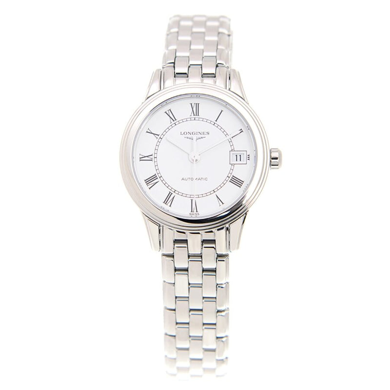 Longines Flagship Automatic White Dial Unisex Watch #L4.274.4.21.6 - Watches of America #3