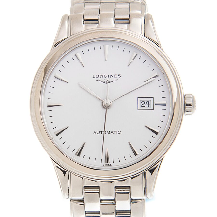 Longines Flagship Automatic White Dial Unisex Watch L4.374.4.12.6 ...