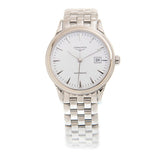 Longines Flagship Automatic White Dial Unisex Watch #L4.374.4.12.6 - Watches of America #3