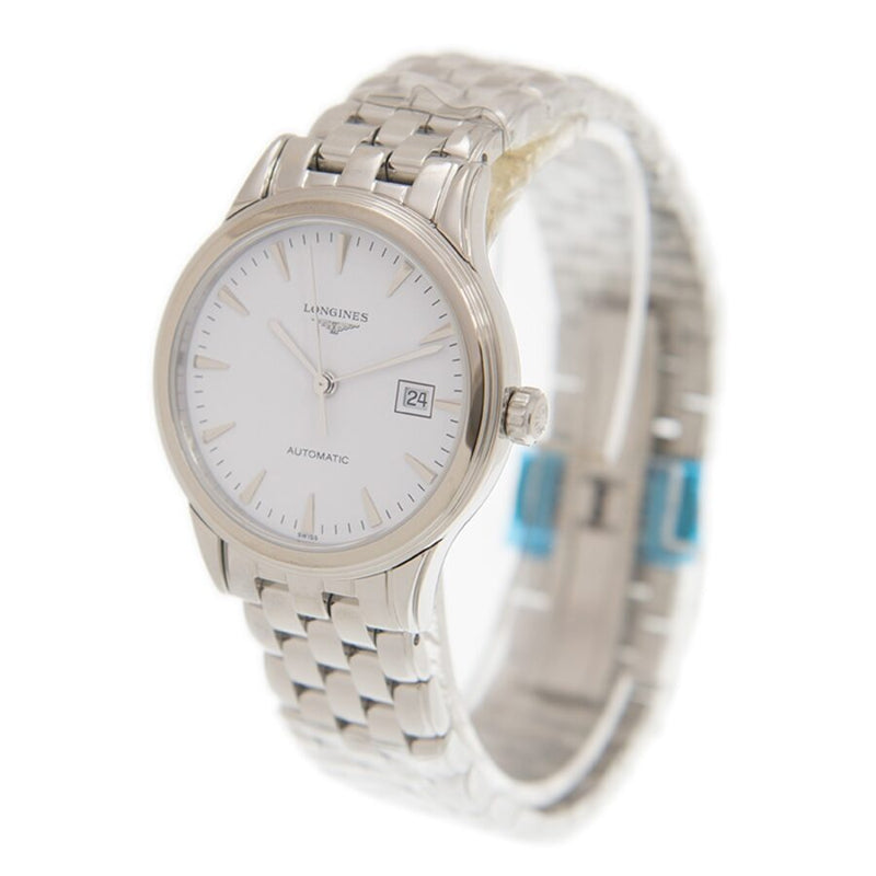 Longines Flagship Automatic White Dial Unisex Watch #L4.374.4.12.6 - Watches of America #4