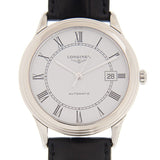 Longines Flagship Automatic White Dial Unisex Watch #L4.874.4.21.2 - Watches of America #2