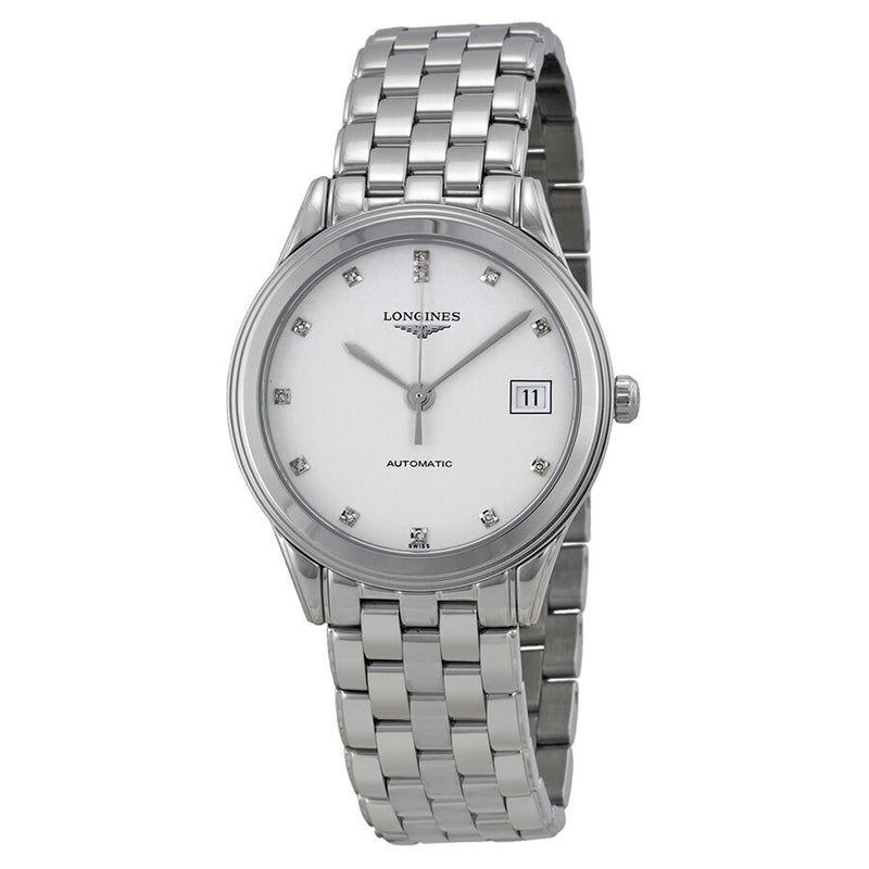 Longines Flagship Automatic White Dial Men's Watch #L4.774.4.27.6 - Watches of America