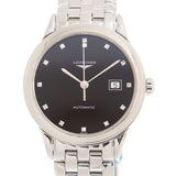 Longines FLAGSHIP Black Dial Unisex Watch #L43744576 - Watches of America