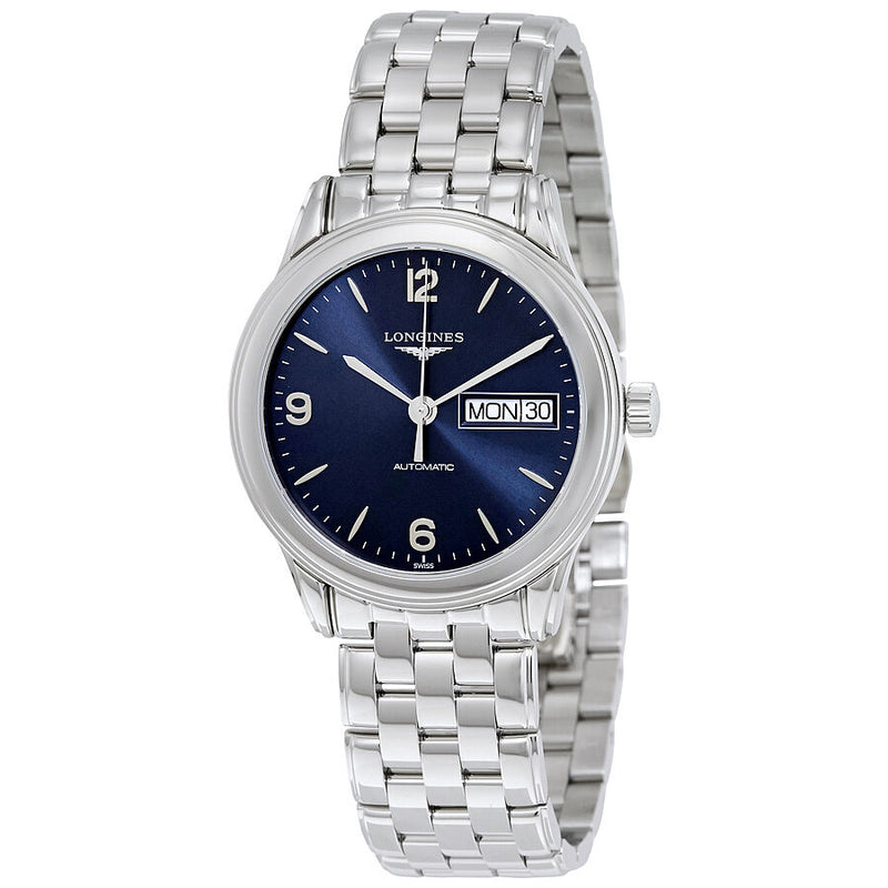 Longines Flagship Automatic Blue Dial Men's Watch #L4.799.4.96.6 - Watches of America