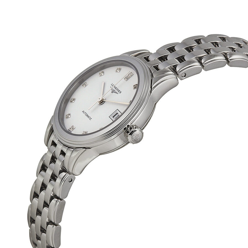 Longines Flagship Automatic Diamond Ladies Watch #L4.274.4.27.6 - Watches of America #2