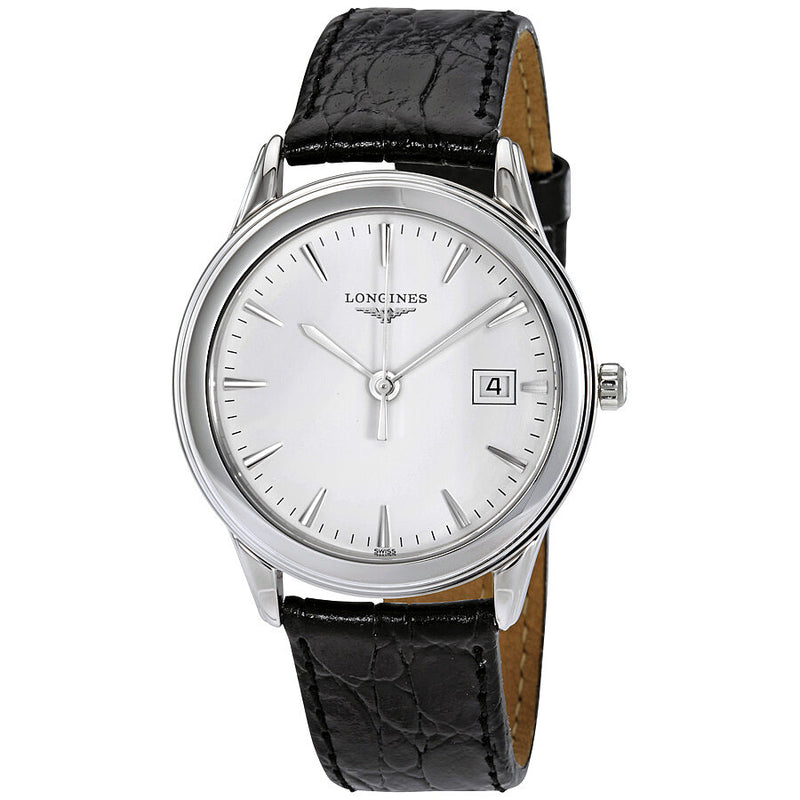 Longines Flagship White Dial Unisex Watch #L4.716.4.12.2 - Watches of America