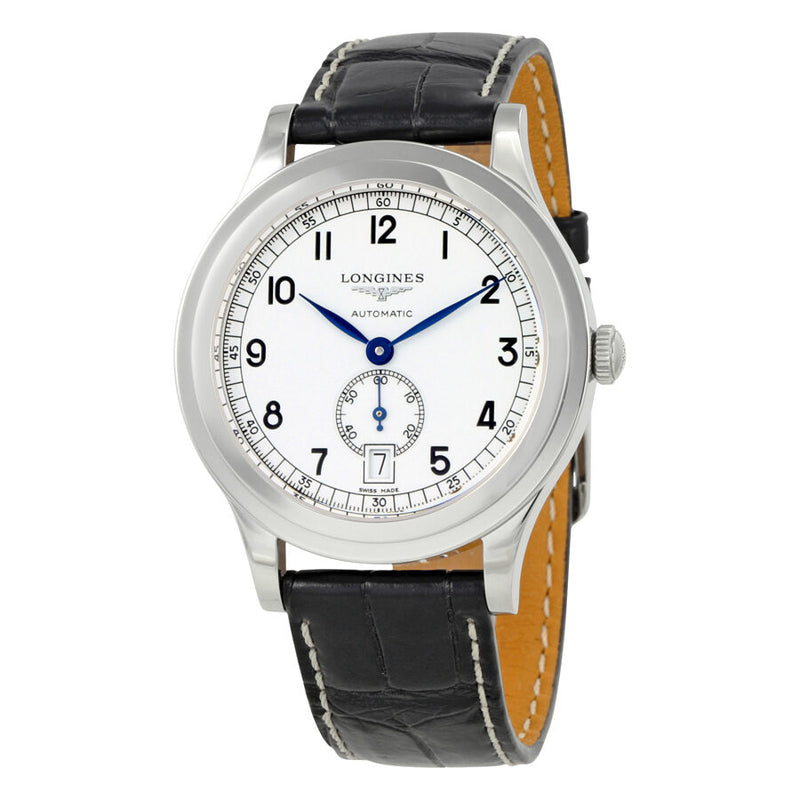 Longines Heritage Automatic White Dial Men's Watch #L2.767.4.13.2 - Watches of America