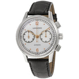 Longines Heritage Chronograph Automatic Silver Dial Men's Watch #L2.814.4.76.0 - Watches of America
