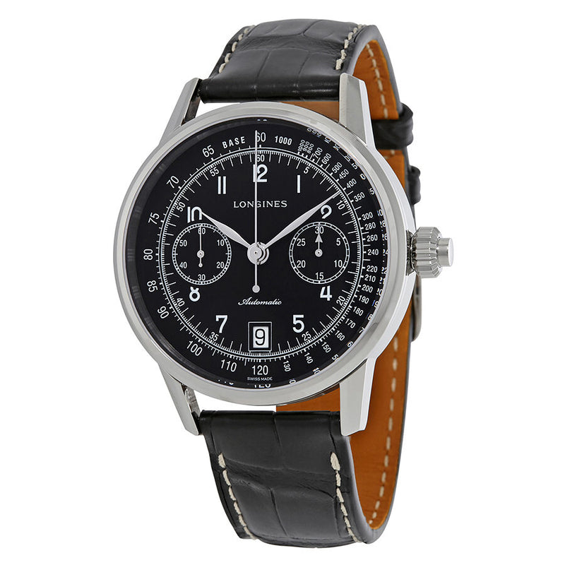 Longines Heritage Chronograph Automatic Men's Watch #L28004530 - Watches of America