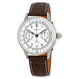 Longines Heritage Chronograph White Dial Men's Watch #L28004234 - Watches of America
