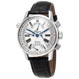 Longines Heritage Retrograde White Dial Automatic Men's Watch #L4.797.4.71.2 - Watches of America